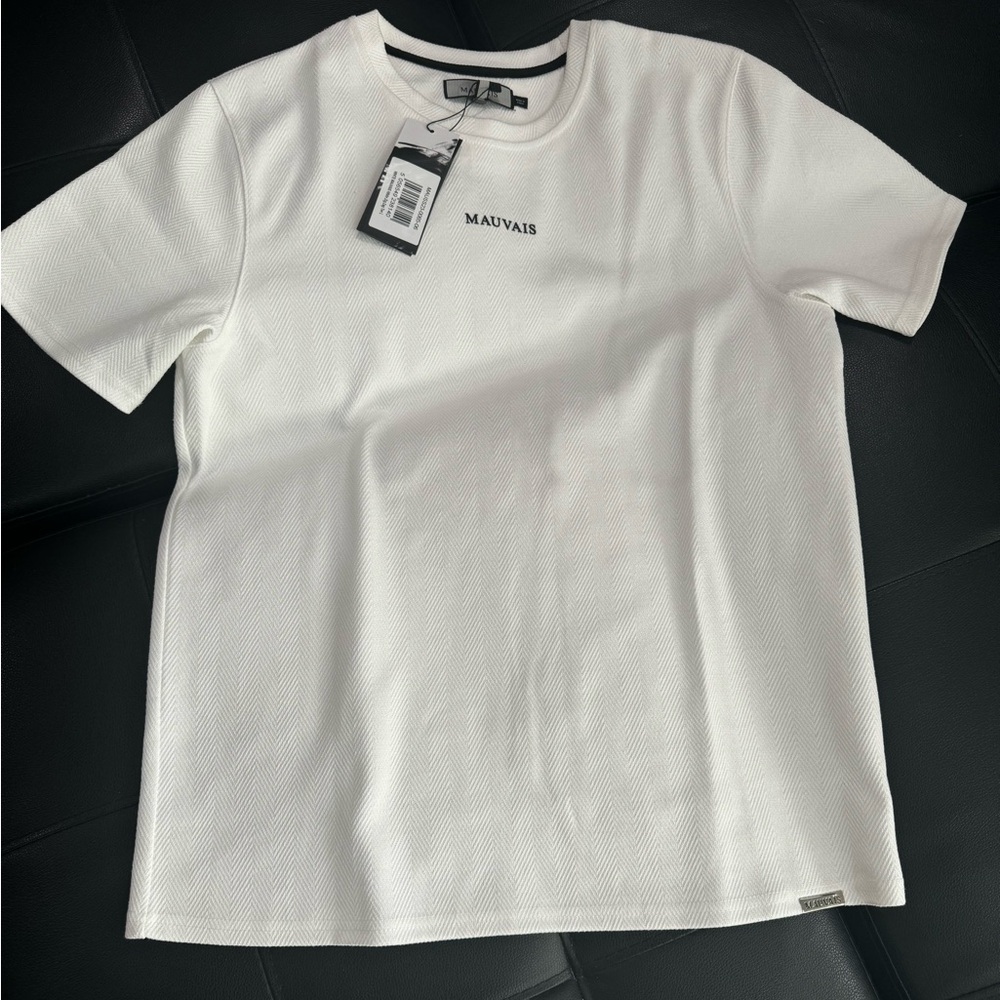 Mens Mauvais Knit tee - Sz LG